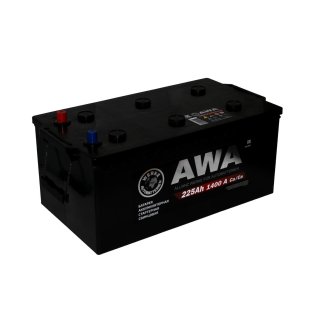 Аккумуляторная батарея AWA 6СТ225 VLR (+ слева) 516х273х234 Россия фото