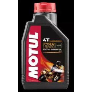 Масло моторное для 4-х тактных двигателей 7100 4T 15W50 синт.1л MOTUL фото