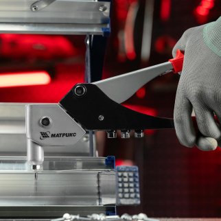 MATRIX 40533 Заклепочник поворотный 0-360градусов 2,4-4,8мм L=263мм фото 8