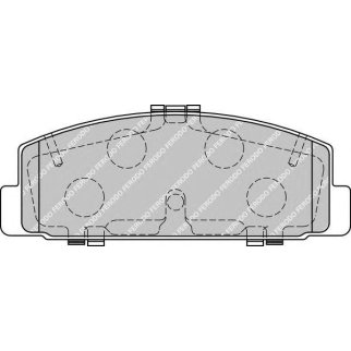Колодки тормозные задние к-кт FERODO FDB1721 фото