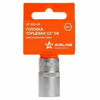 Головка торцевая AirLine AT-S12-09 фото