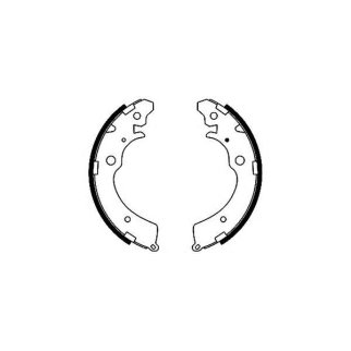 Колодки барабанные к-кт MINTEX MFR376 фото