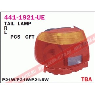 Фонарь задний прав AUDI: A4 95-97 фото