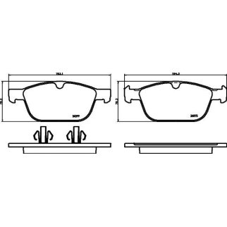 Колодки тормозные передние к-кт TEXTAR 24399 01 фото