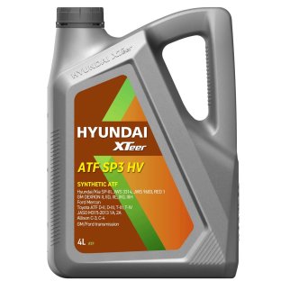 Масло трансмиссионное Hyundai XTeer SPIII 4л фото