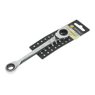 Ключ накидной 10х12мм трещоточный ЭВРИКА фото