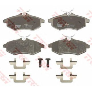 Колодки тормозные передние TRW GDB1495 фото