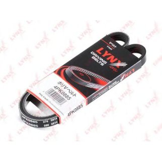 Ремень ручейковый LYNXauto 4PK0885 фото