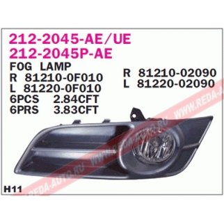 Фара противотуманная R фото