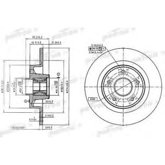 Диск тормозной PATRON PBD7013 фото