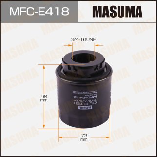Фильтр масляный MASUMA _MFC-E418 фото