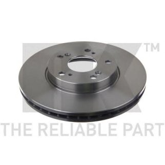 Диск тормозной передний (280x25mm) / HONDA Accord-VII 03~08 фото