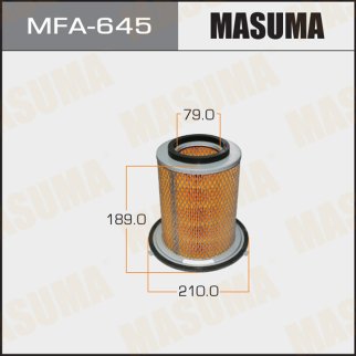 MFA-645_фильтр воздушный! Isuzu Elf 4JG2 NHR69 95-02, 4JG2 NKR69 93-07, NHS69 93-02, WKR69/WHR69 фото