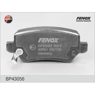 Колодки тормозные задние дисковые к-кт Fenox BP43056 фото