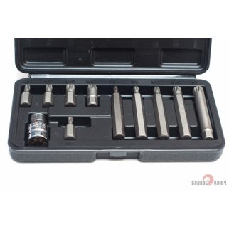 Набор бит SPLINE (М5-12) 11пр. СЕРВИС КЛЮЧ фото