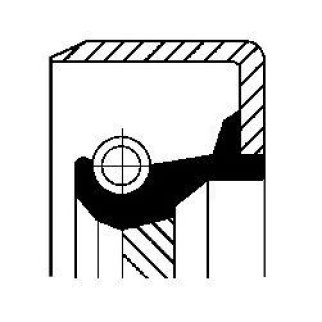 Сальник коленвала LAND ROVER: 90/110 2.5 4x4/2.5 D 4x4 83-90, DISCOVERY I 2.5 TDI 4x4 89-98, RANGE ROVER I 2.5 TDi 4x4 70-94 фото