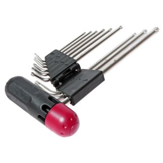 Набор ключей TORX с отверстием Т10Н-Т50Н 9шт JTC фото 2