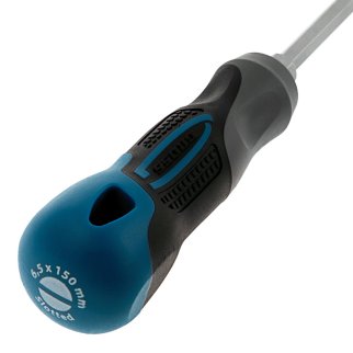 Отвертка SL6,5 x 150 мм, S2, трехкомпонентная рукоятка GROSS фото 2