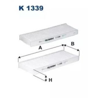 Фильтр салона FILTRON K 1339-2X фото