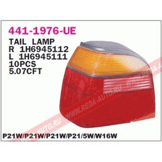 441-1976R-E_фонарь правый! VW Golf all 92-97 фото