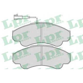 Колодки тормозные передние к-кт Lpr 05P967 фото