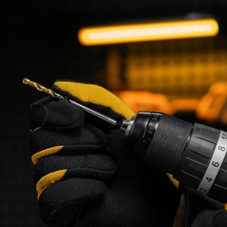 Сверло спиральное по металлу 4,5 x 80мм, Р6М5, Golden Tip, многогранная заточка// Denzel фото 7