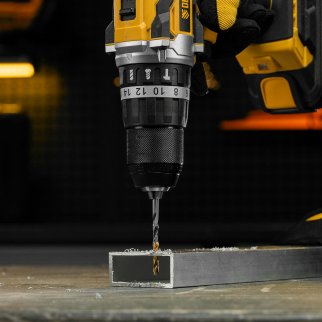 Сверло спиральное по металлу 4,5 x 80мм, Р6М5, Golden Tip, многогранная заточка// Denzel фото 8