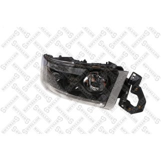 87-33091-SX_фара! LH H7/H1/H3 ручная. рег. отражатель черный RVI Premium 06> фото