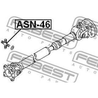 ASN-46_крестовина кардана! Nissan Terrano II 92-06 фото