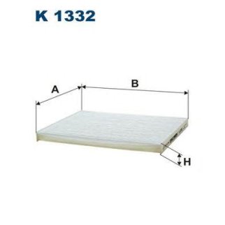 Фильтр салона FILTRON K 1332 фото
