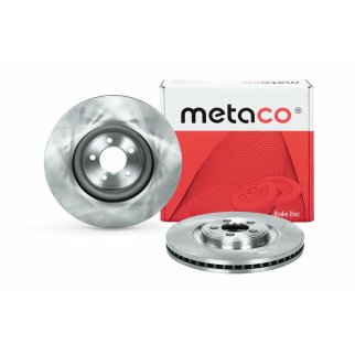Диск тормозной передний вентилируемый metaco 3050-236 фото 3