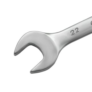 MATRIX 15118 Ключ комбинированный, 22 мм, CrV, матовый хром фото 2