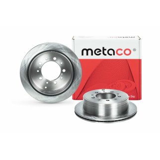 Диск тормозной задний metaco 3060-019 фото 3