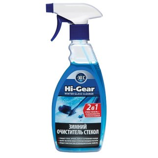 Очиститель стекол Hi-Gear WINTER GLASS CLEANER зимний 510г. фото