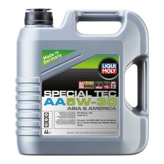 Масло моторное LIQUI MOLY SPECIAL TEC AA 5W30 SP GF-6A синт. 4л фото