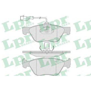 Колодки тормозные передние к-кт Lpr 05P720 фото