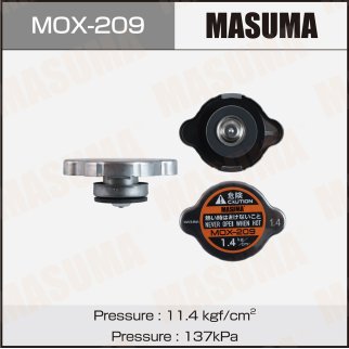 Крышка радиатора 1.4 kg/cm2 MASUMA MOX-209 фото 1 Крышка радиатора 1.4 kg/cm2 MASUMA MOX-209 фото 1