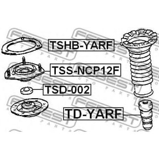 Опора переднего амортизатора FEBEST TSS-NCP12F фото