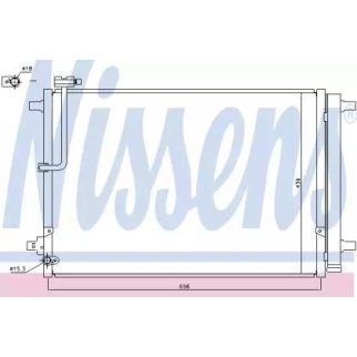 Радиатор кондиционера Nissens 940329 фото