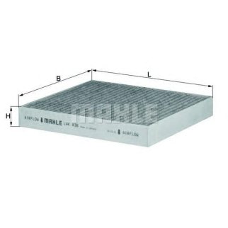 Фильтр салона KNECHT LAK 436 фото