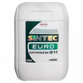 Антифриз зеленый G-11 Sintec Euro 10кг фото
