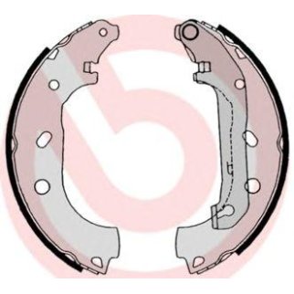 Колодки торм.бараб.(228x57) фото