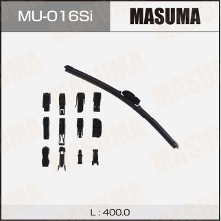 Щетка стеклоочистителя 400 мм бескаркасная 1 шт MASUMA Beam Wiper Blade MU-016Si фото