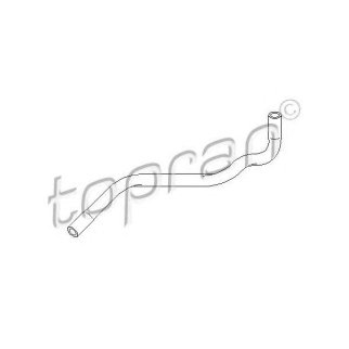 Патрубок радиатора topran 103002586 фото