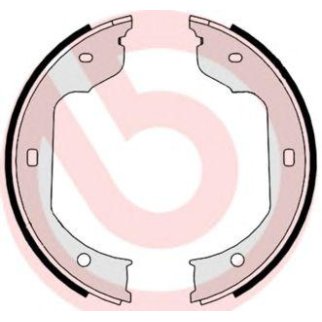 Колодки ручного тормоза к-кт brembo S 06 511 фото