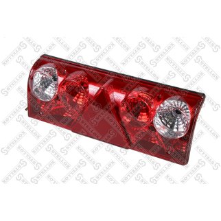 87-37151-SX_фонарь задн. многосекц.!лев.бел с ламп.с треуг.EUROPOINT ll 1кабельUniversal фото