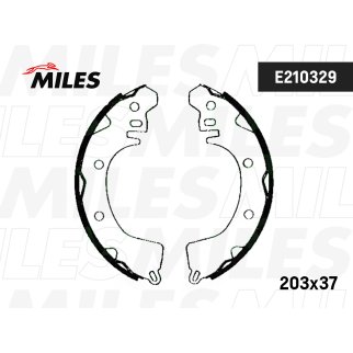 Колодки барабанные MITSUBISHI CARISMA/COLT/GALANT/LANCER/SPACE WAGON 82-06(203x37) фото