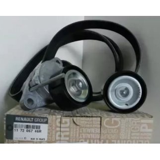 Ремень ген.(6PK1822) + ПЛАСТ. ролики фото