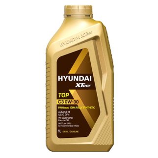 Масло моторное Hyundai Xteer TOP 0W-30 синтетическое 1 л 1011102 фото