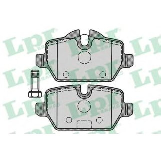 Колодки тормозные задние дисковые к-кт Lpr 05P1249 фото